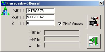 Kras -> Bessel